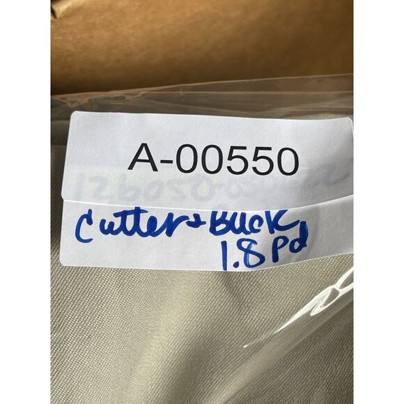 Cutter & Buck Dress Pants Big & Tall 60B 58 x 37 Unhemmed Double Pleat - Picture 6 of 6